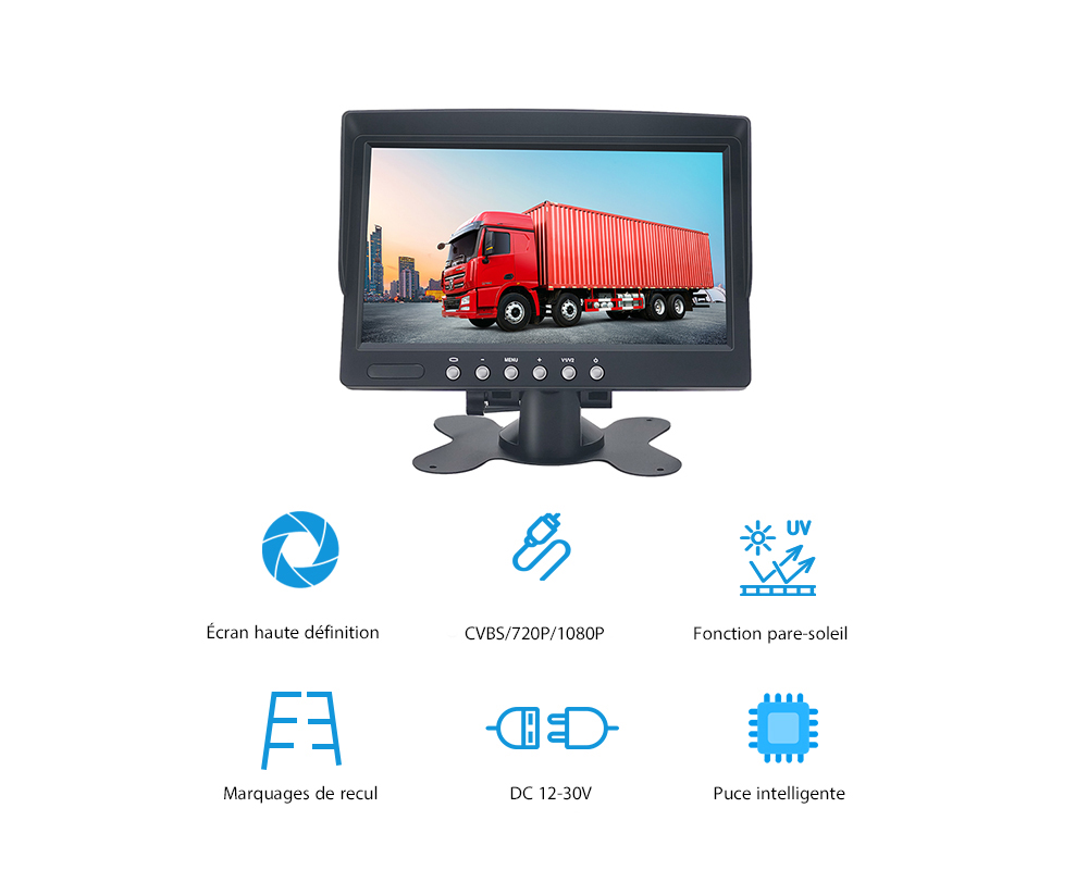 Moniteur de surveillance intérieure pour camion