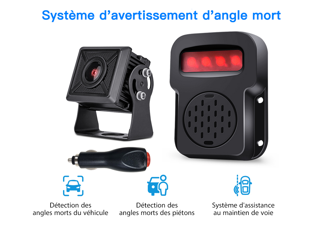 Système d’alerte d’angle mort BSD pour véhicules