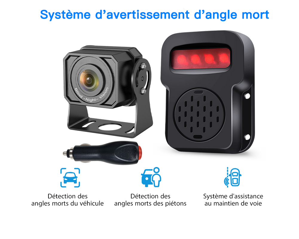 Système d’alerte d’angle mort BSD pour véhicules
