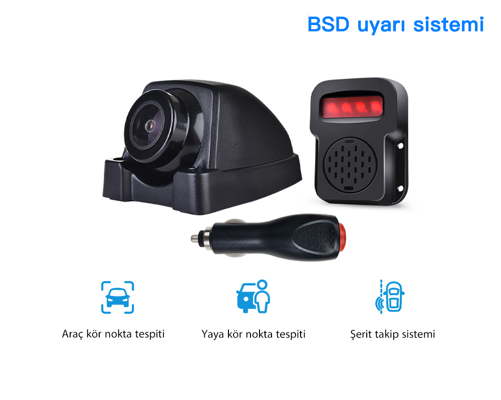 Kamyonlar için BSD Uyarı Kamera Sistemi